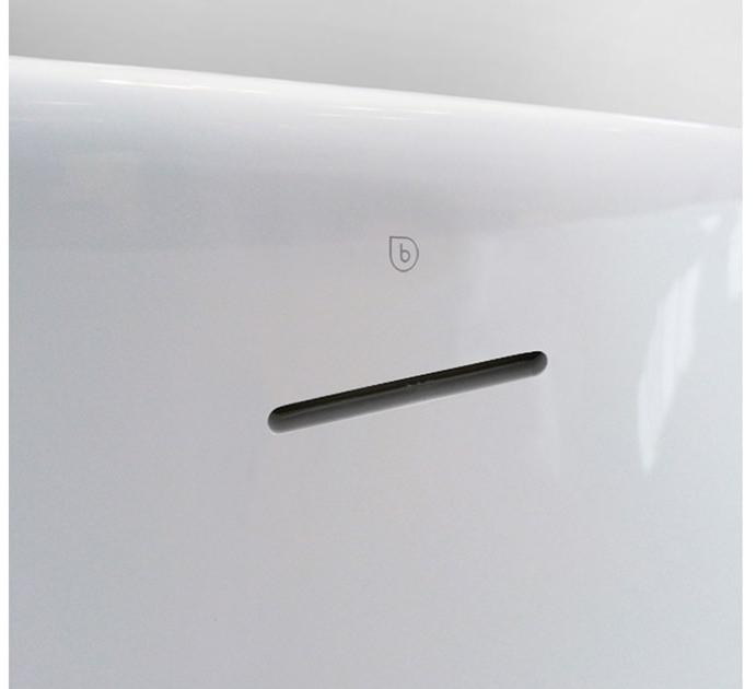 Blu Bathworks® Отдельностоящая овальная акриловая ванна Pisa Bt8004b18 - Вид №3