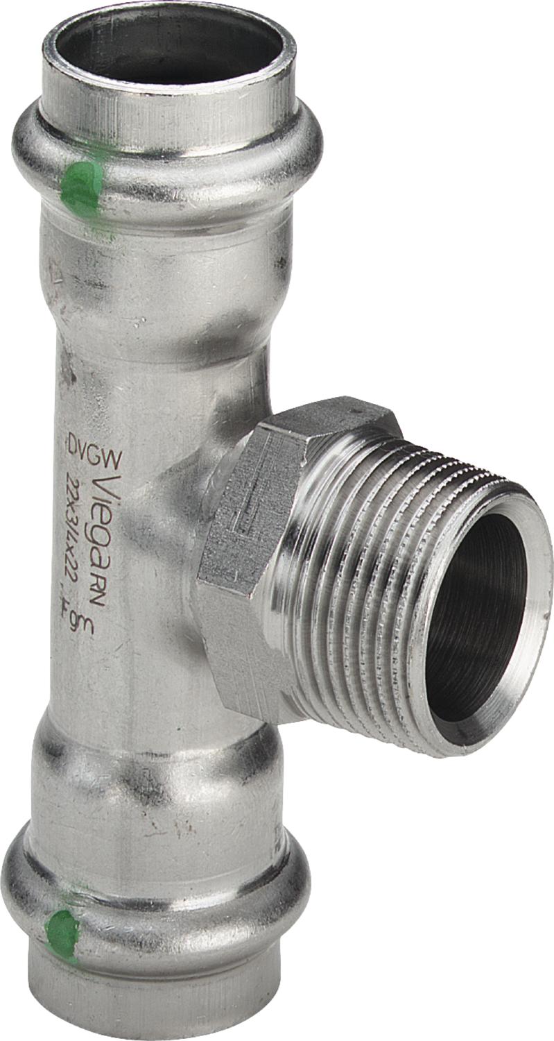 Viega Тройник Sanpress Inox 2317.1 (446024) 446 024