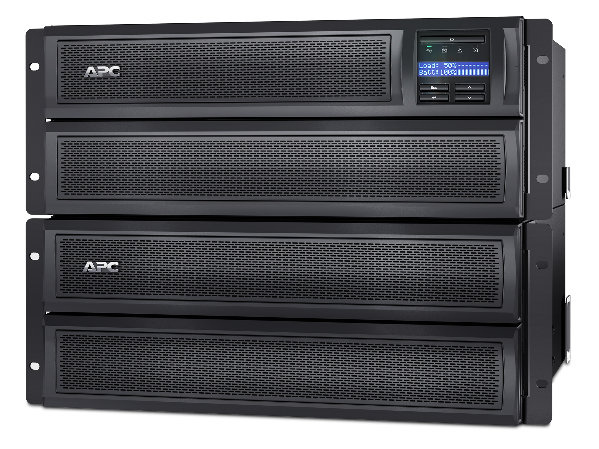 SMX3000HVNC smart-ups x 3000va rack/tower lcd 200-240v with network card APC Santreyd  - Вид №3