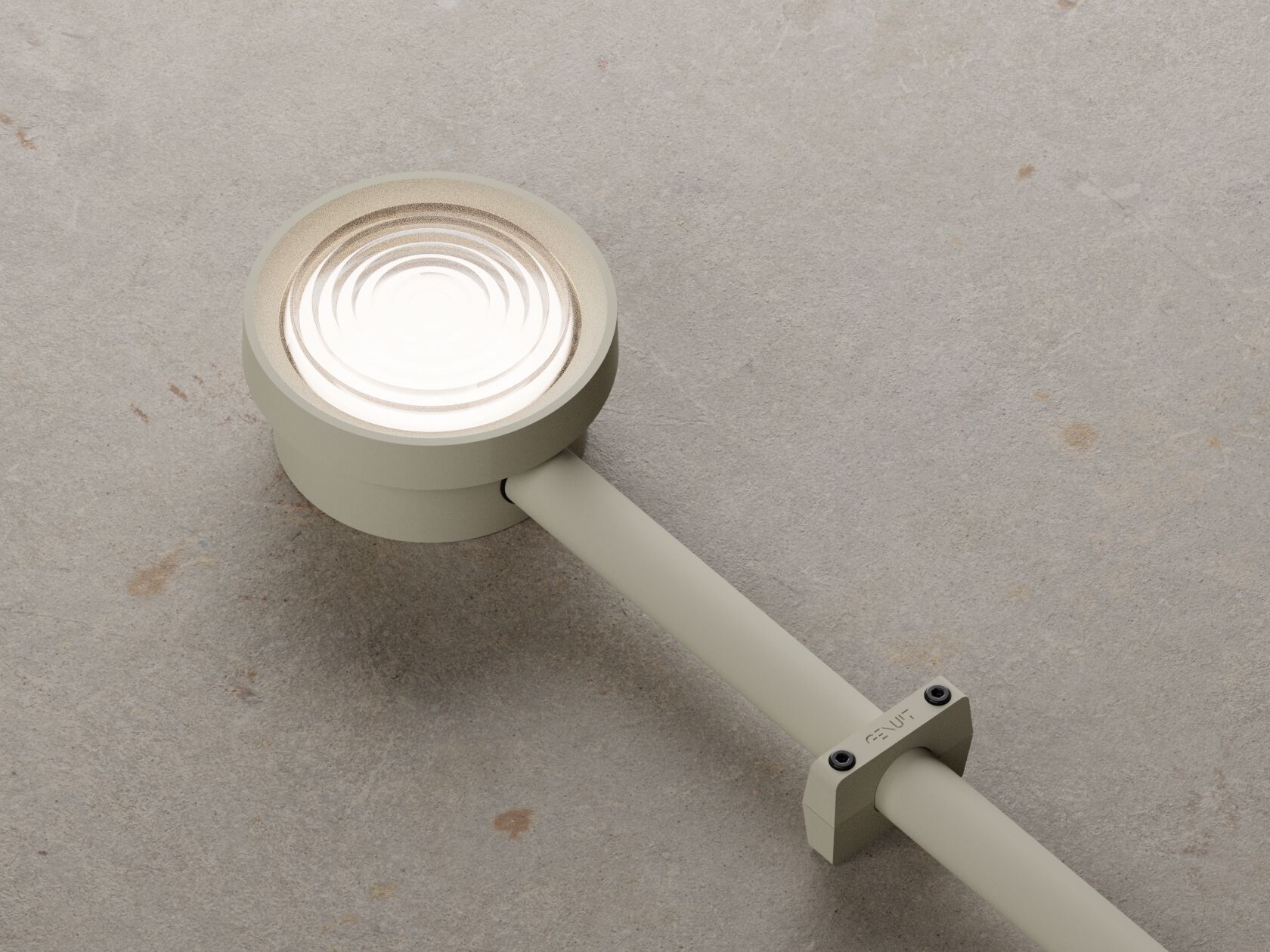 Алюминиевый настенный светильник с порошковым покрытием Genuit цвет ARCH-00098621