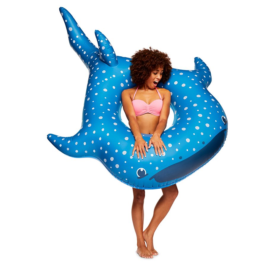 BMPF-0045 Круг надувной , whale shark BigMouth  - Вид №1