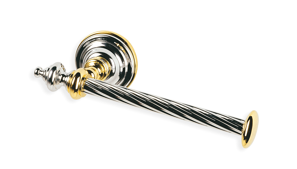 G11(02) Stil Haus Giunone, бумагодержатель, цвет хром - золото