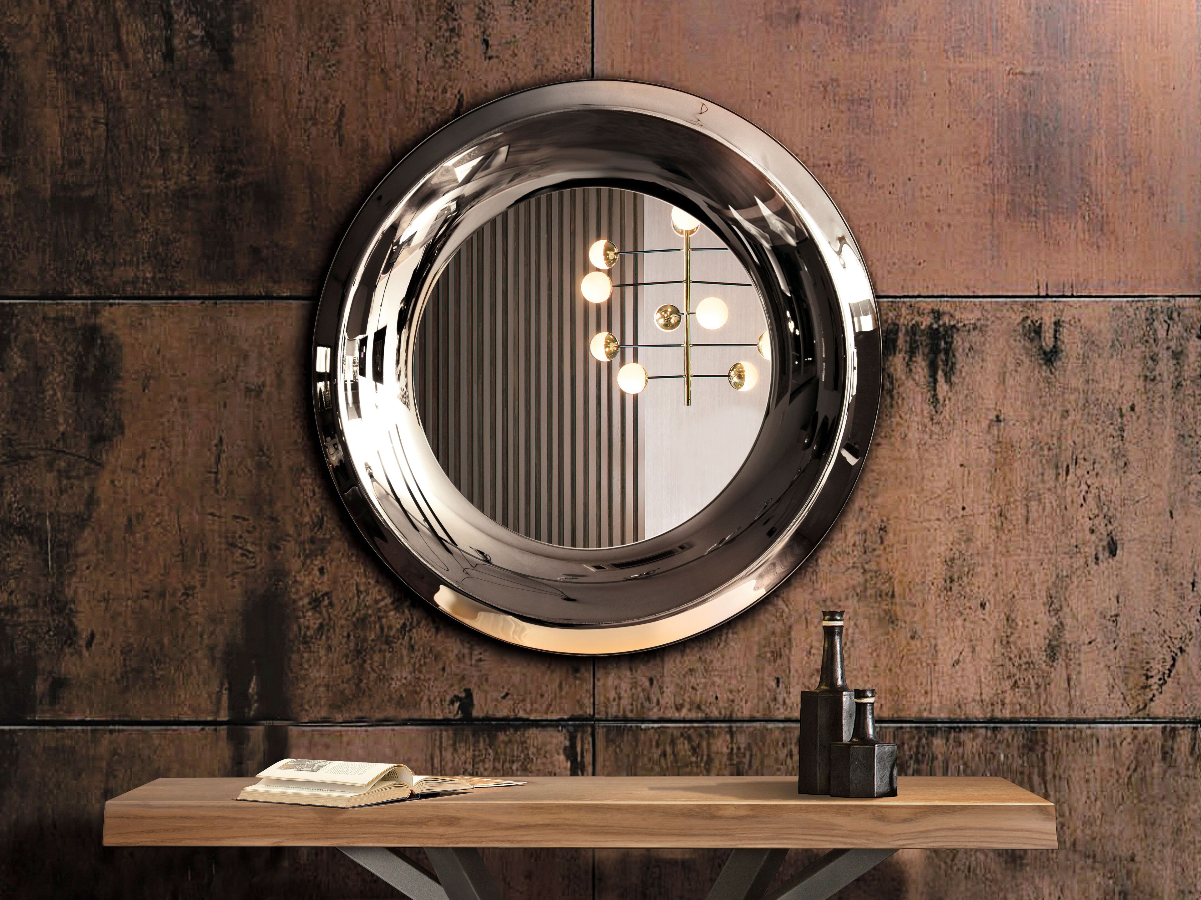 Настенное зеркало в рамке RIFLESSI AQUA ARCH-00146411