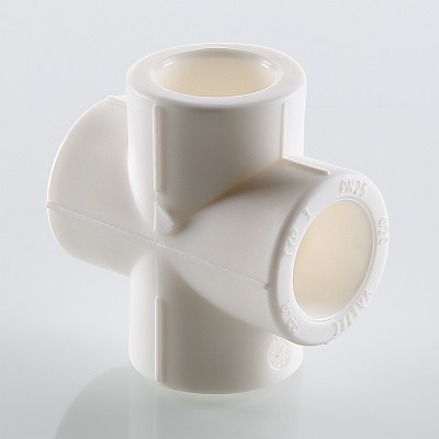 VTp.741.0.020 Фитинг полипропиленовый – крестовина Valtec 20 мм  - Вид №8