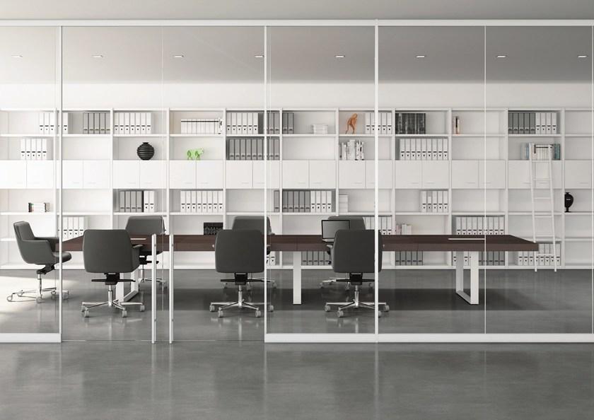 Quadrifoglio Прямоугольный стол для совещаний с системой управления кабелями T45 sun-id-1488026 - Вид №1