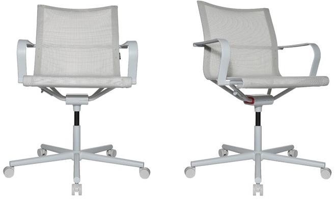 Wagner Поворотный офисный стул с сеткой и подлокотниками D1 sun-id-1397399 - Вид №4