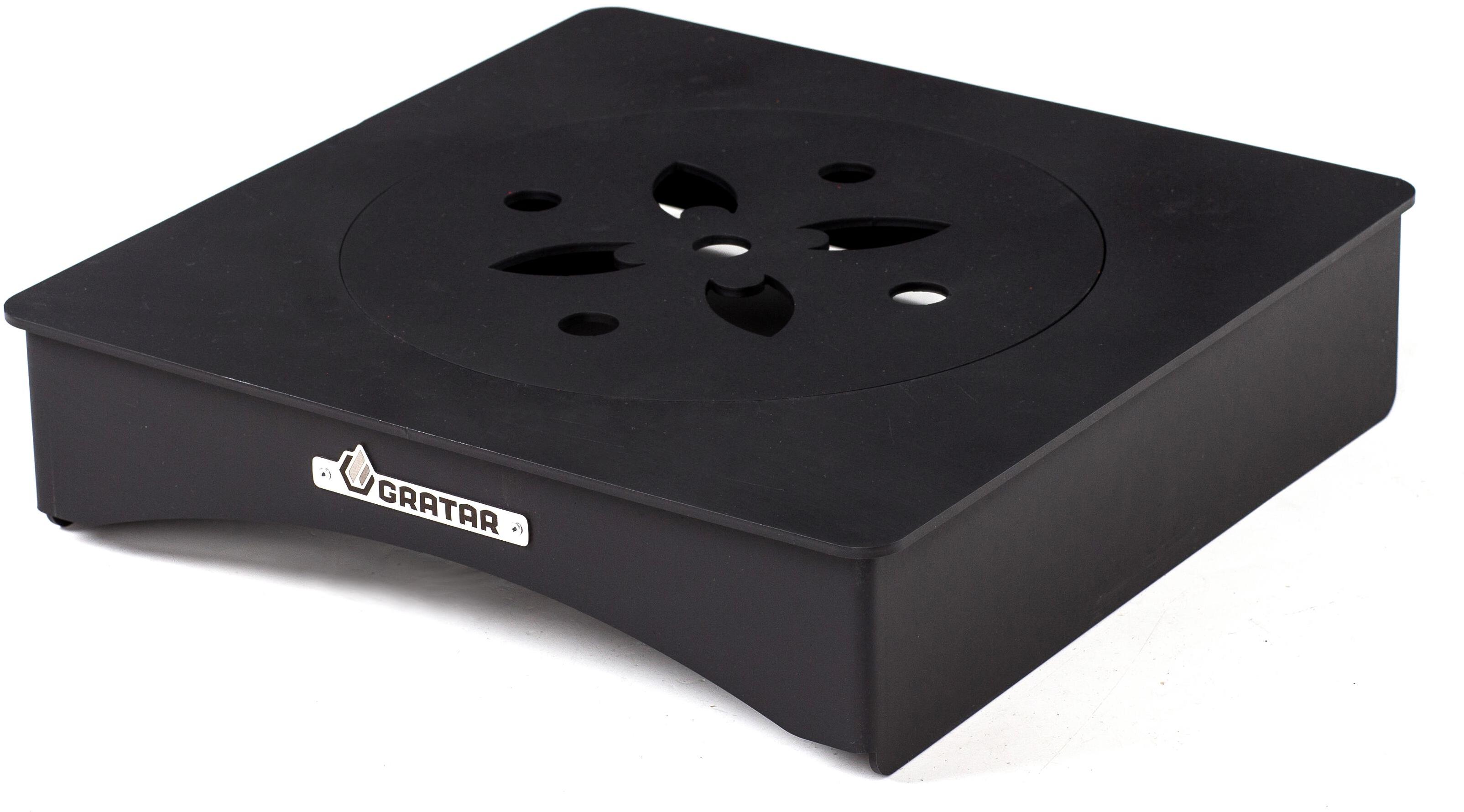 82745317 Варочная панель для мангала Gratar ПВ 01, 36.7x36.7 см, цвет черный STLM-0035322 Santreyd