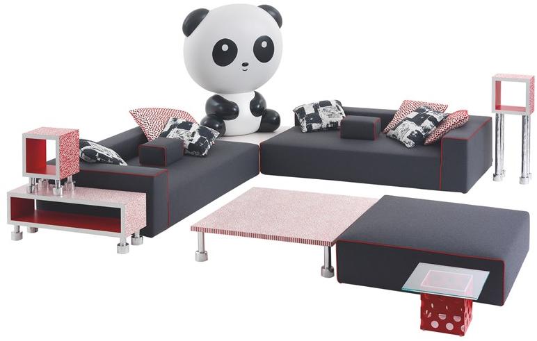 Cappellini Хрустальный журнальный столик Panda sun-id-1446361 - Вид №1