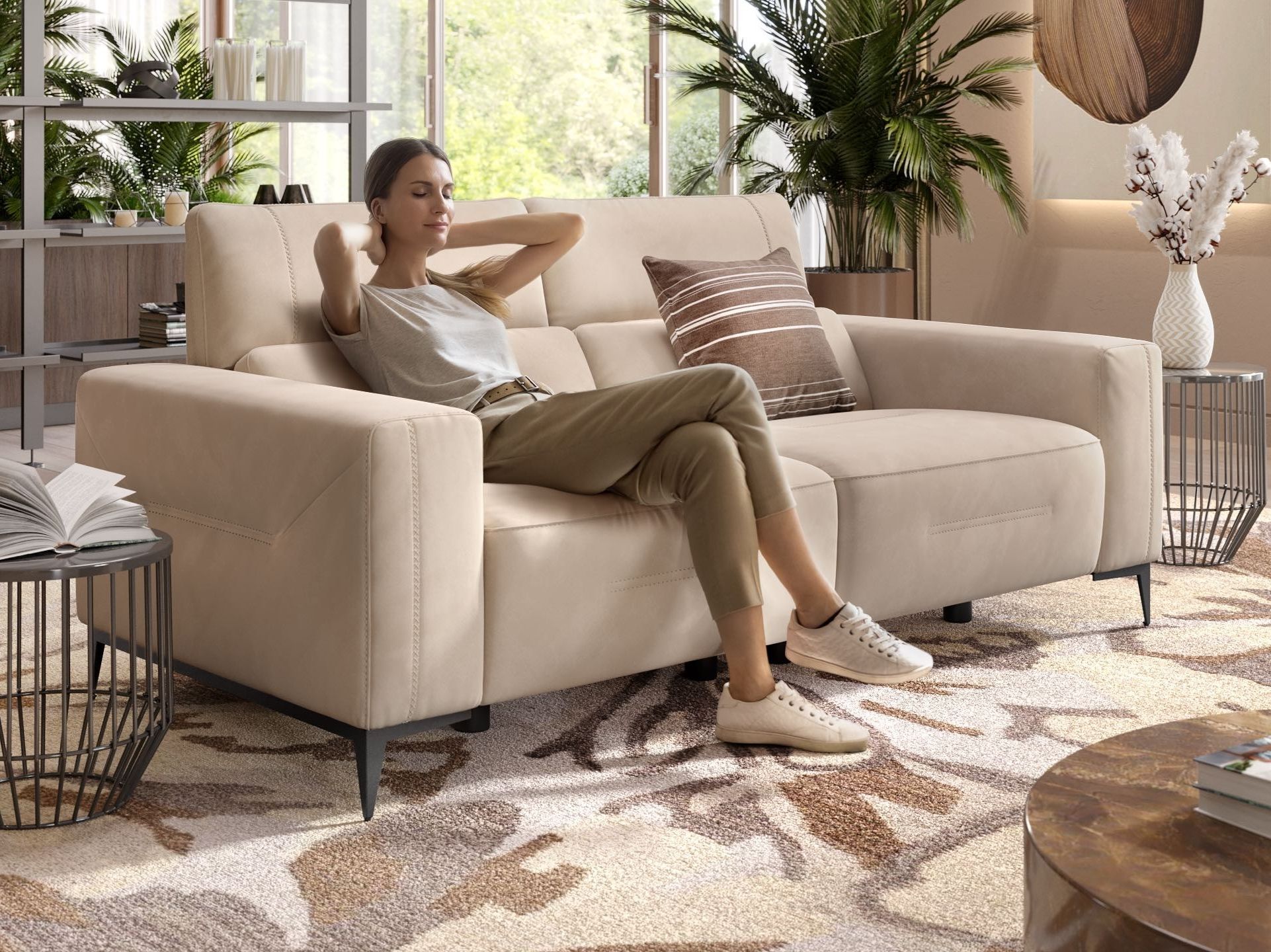 2-местный тканевый диван Sofanella Teramo ARCH-00041340 - Вид №2