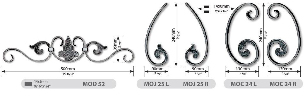 Grande Forge Парапет для лестницы sun-id-1514590 - Вид №2