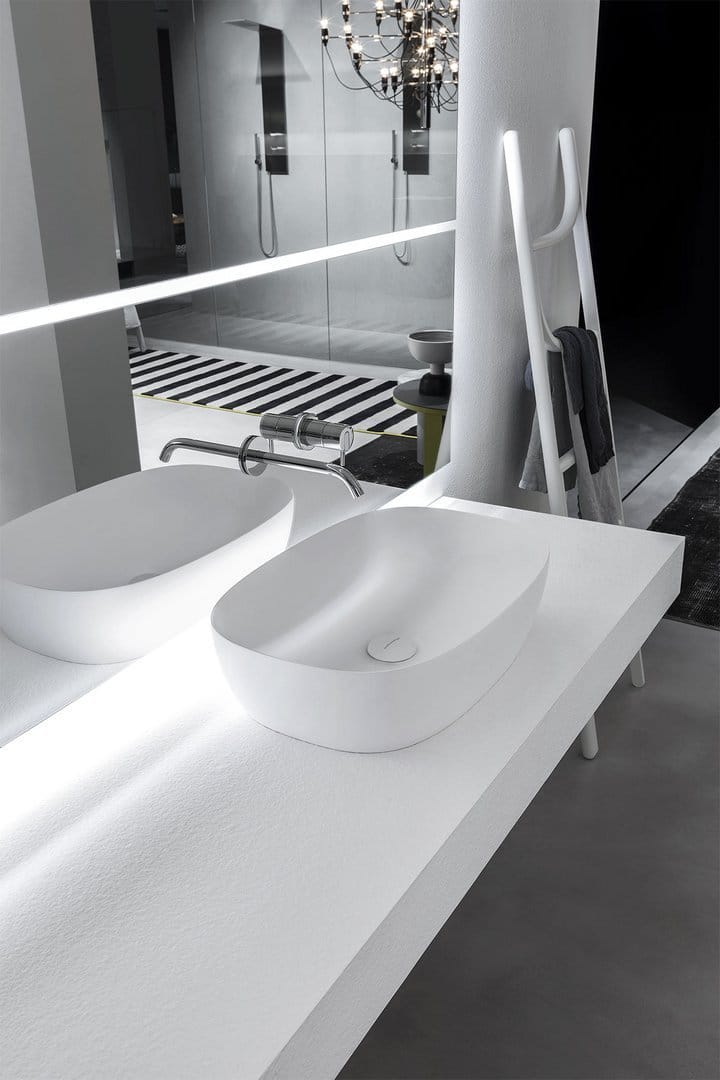 Овальная столешница из Flumood® Antoniolupi SENSO ARCH-00077020 - Вид №3