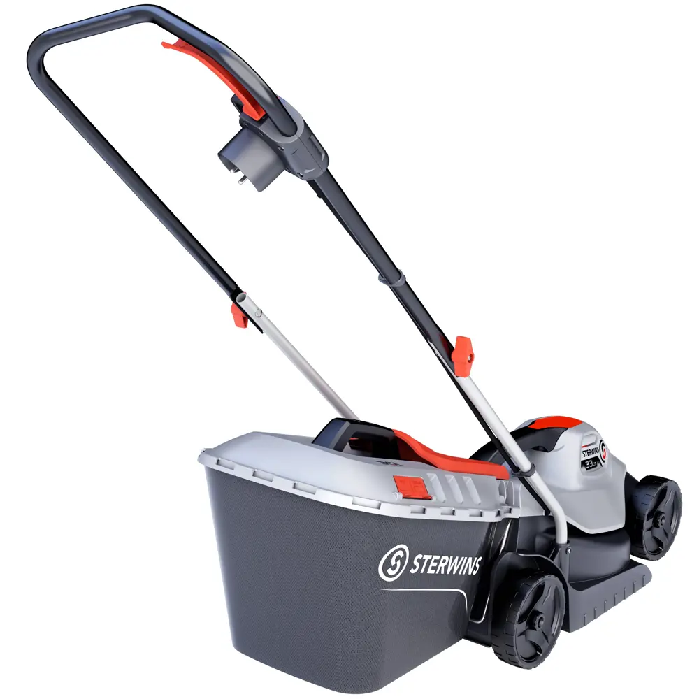 81968063 Газонокосилка электрическая Sterwins ELM1-33P.4 1200 Вт 33 см STLM-0016009  - Вид №4