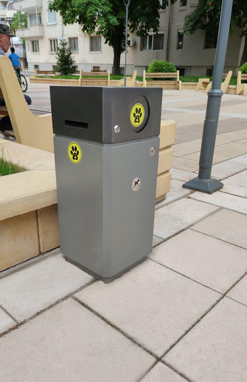 ENCHO ENCHEV - ETE Металлический мусорный бак для собачьих экскрементов  171  - Вид №1