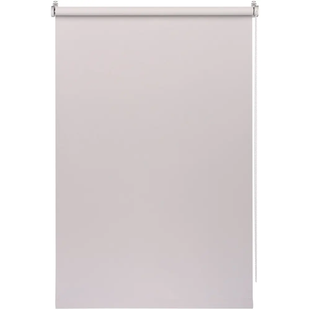 Штора рулонная блэкаут 70x160 см светло-серая PRAKTO BLACKOUT STLM-2156896