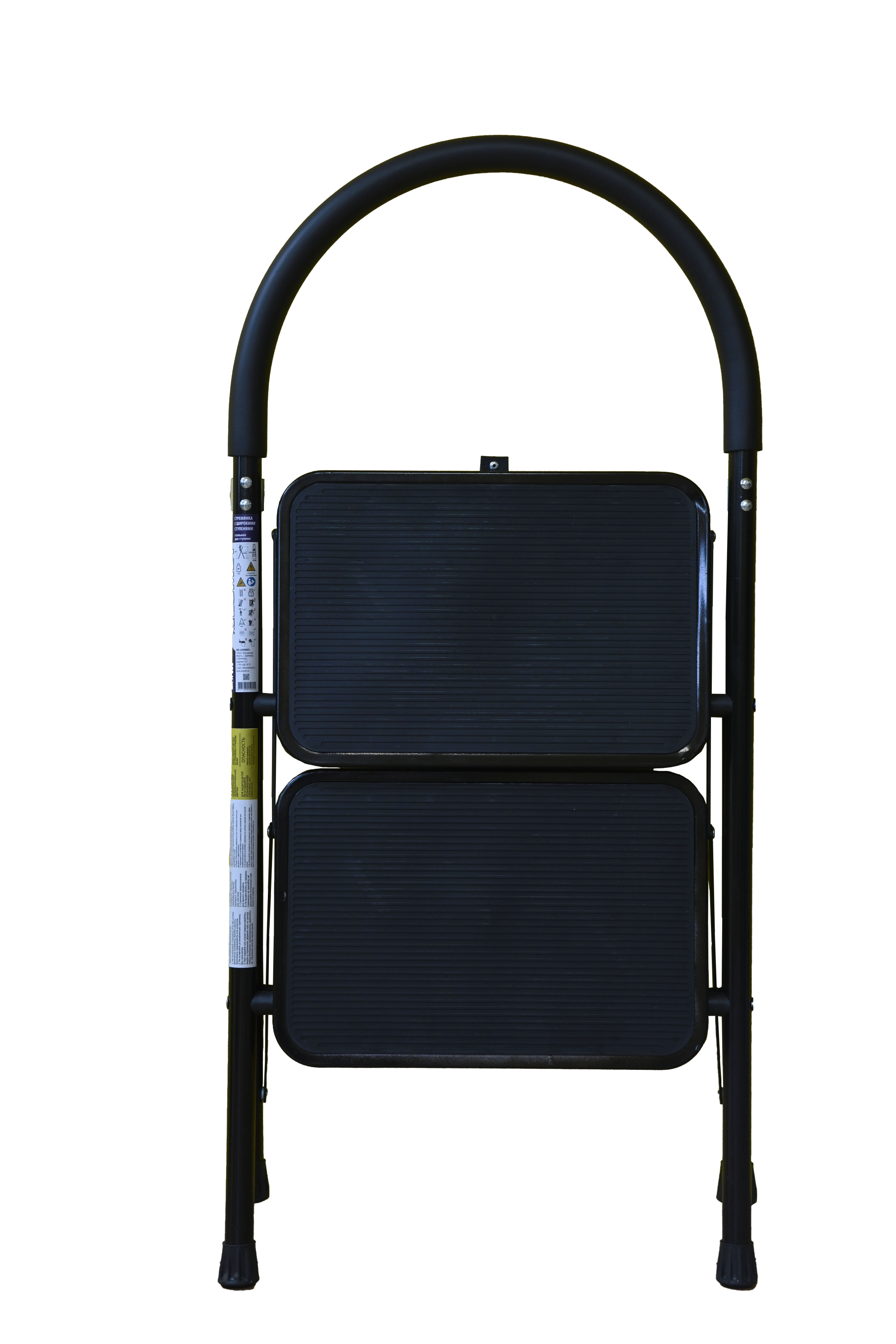 Стремянка стул c широкими ступенями ALUMET MCH 202 - Вид №7