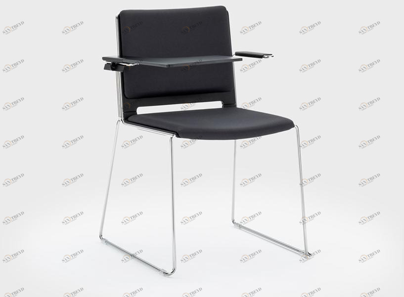 Viganò Стул для конференций Sled из ткани с клапаном Daisy sun-id-1461608