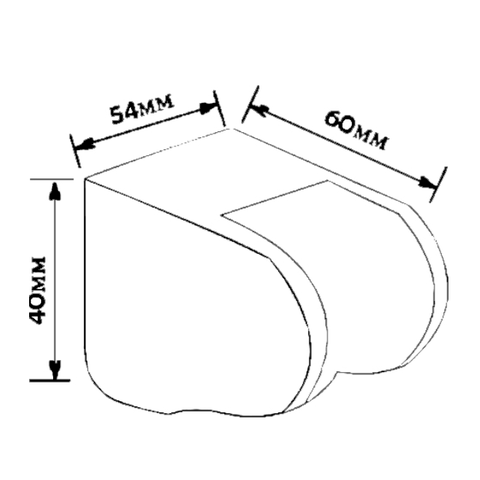 O-Shower MS0110 держатель Белый ORANGE sun-id-1516834 - Вид №2