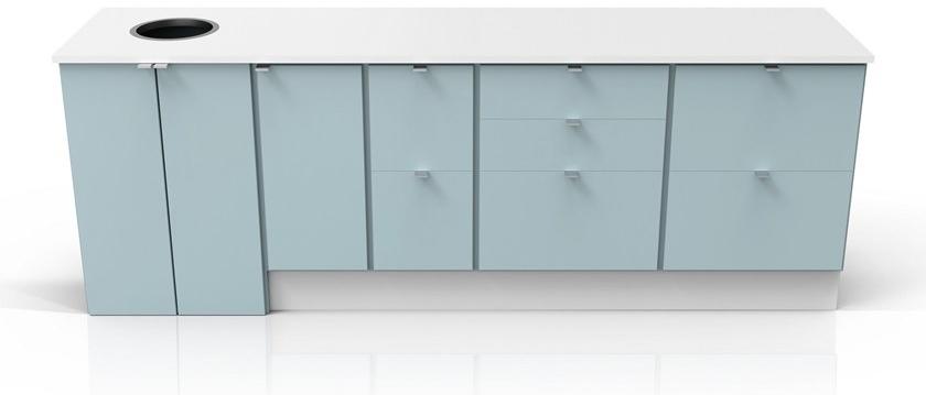 TreCe Контейнер для ламината для раздельного сбора мусора Combiline sun-id-1374380 - Вид №2