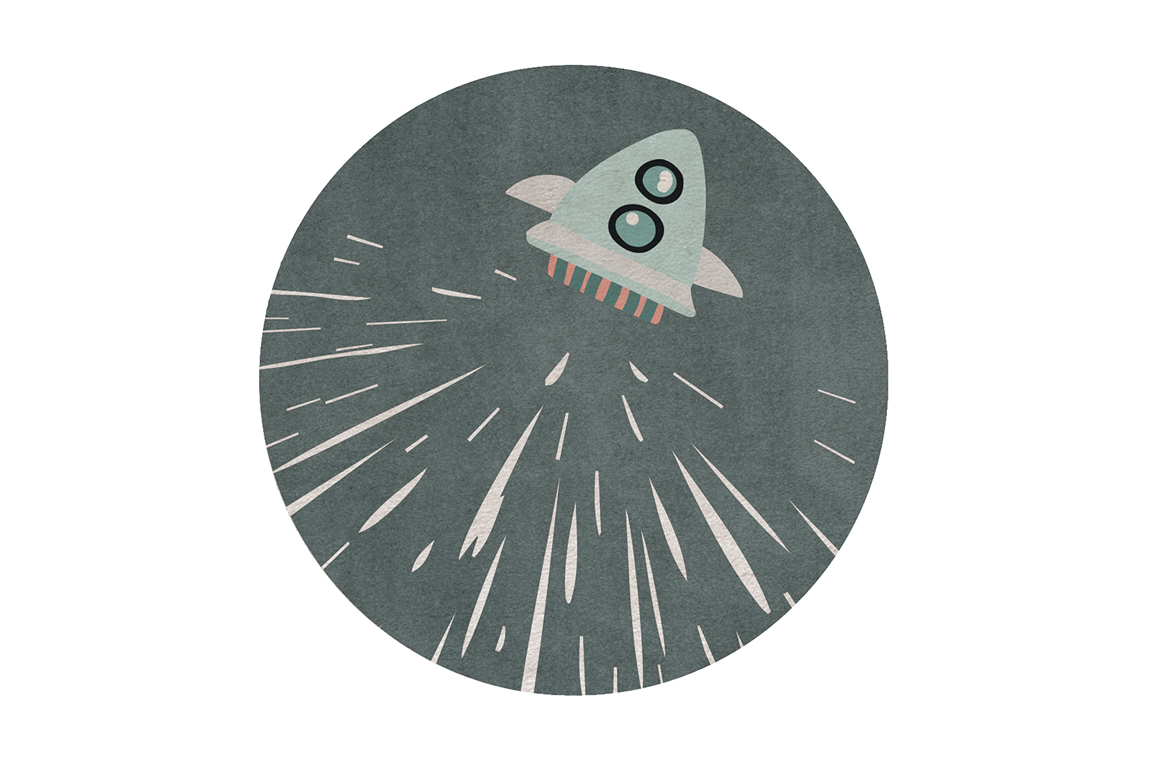 CIST749 Детские ковры Ракетный снаряд «Гром» Circu 