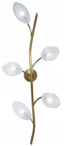 Patinas Lighting Светодиодный настенный светильник ручной работы из латуни Inverno