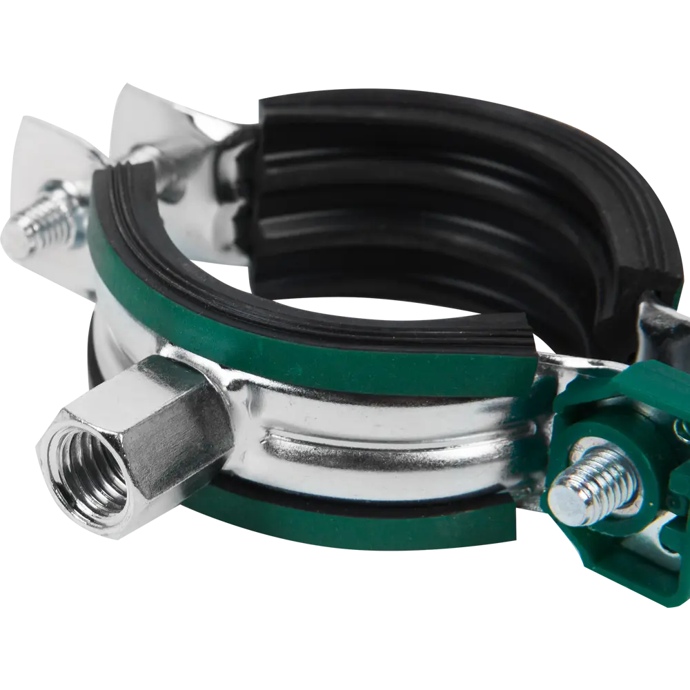 Хомут крепежный Walraven KSB2 для труб 40-45 мм с шумоизоляцией 82659586 STLM-0033082 - Вид №1