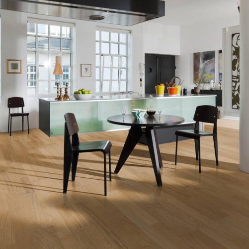 Паркетная доска Kahrs Дуб Бриз Линнея Матовая Гладкая 2600200567 - Вид №21