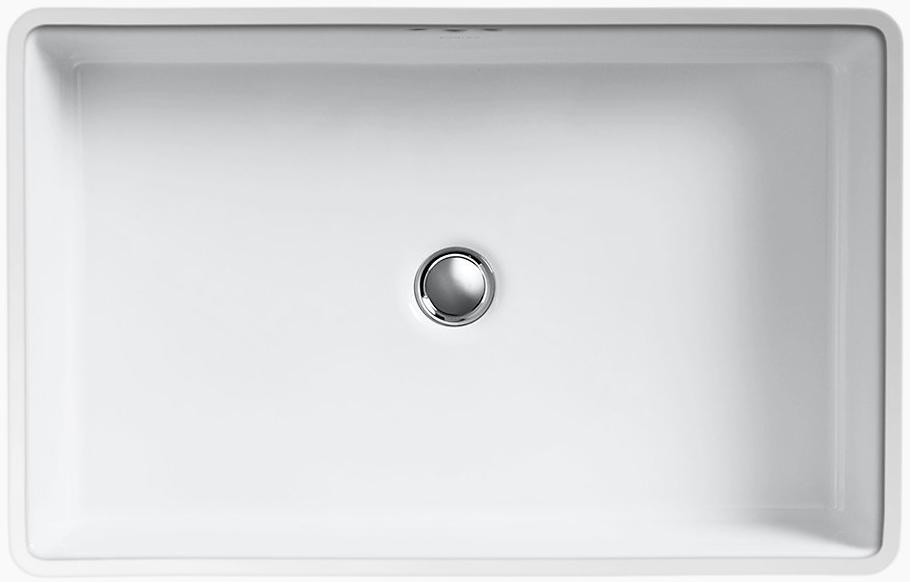 K-2297-G9 Накладная раковина под столешницу  прямоугольная Kohler  - Вид №2