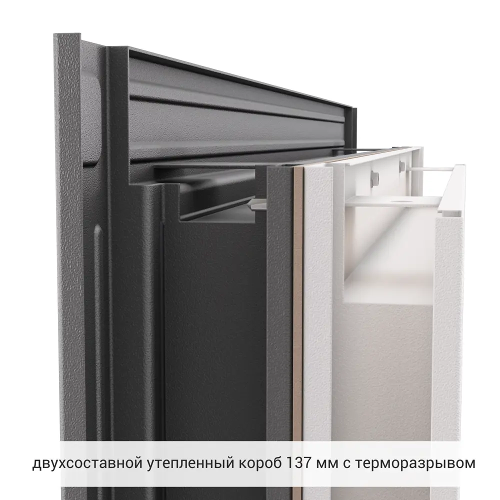 Дверь входная металлическая Термо Австралия эмаль 880 мм правая цвет белый 82858725 STLM-2090200 TOREX  - Вид №11