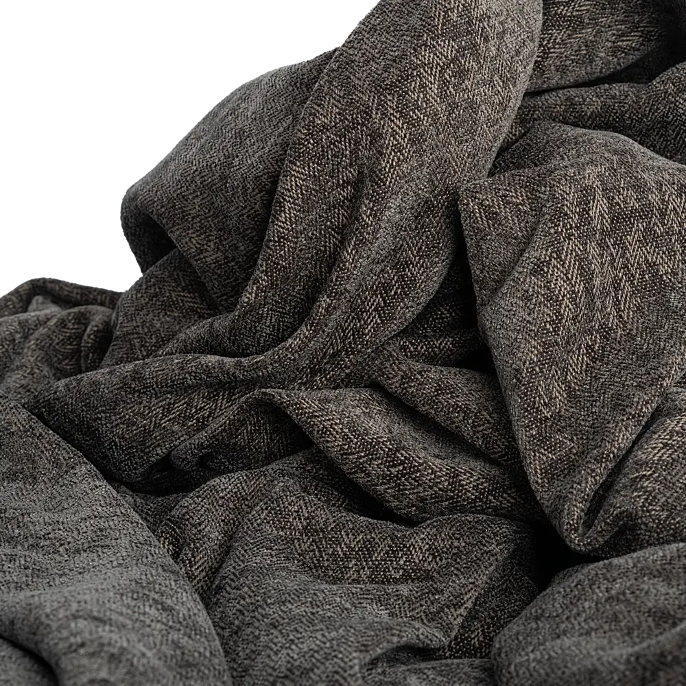 Ткань шенилл Эстен для штор серо-коричневая 280 см 89402607 Santreyd STLM-1580625 - Вид №2