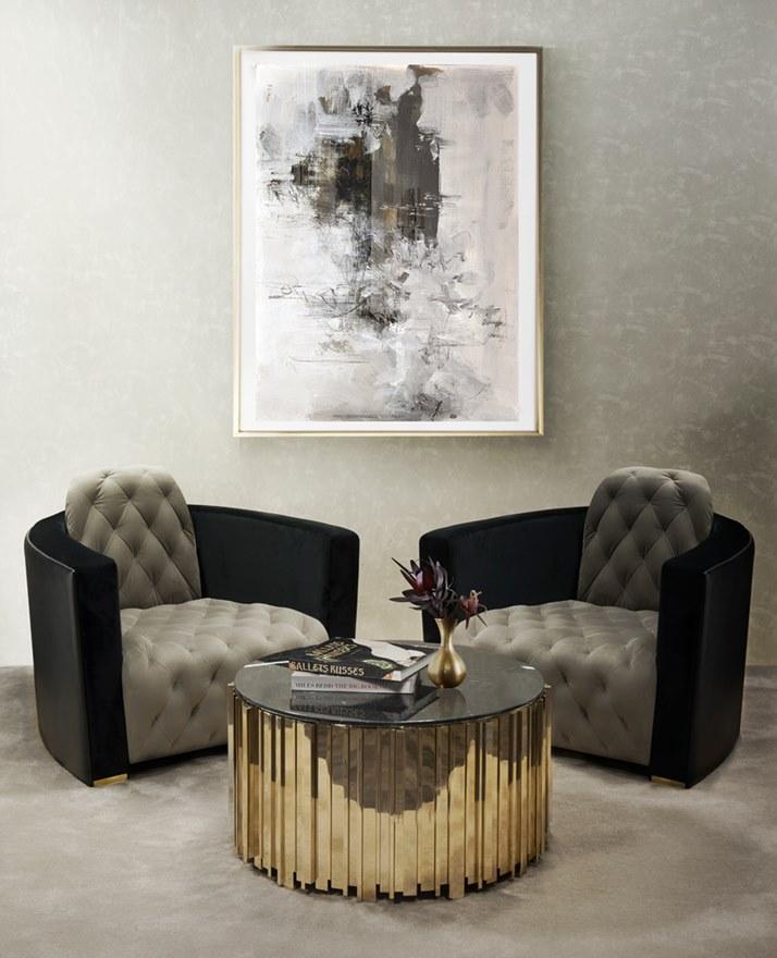 LUXXU Круглый журнальный столик Empire sun-id-1448398 - Вид №3