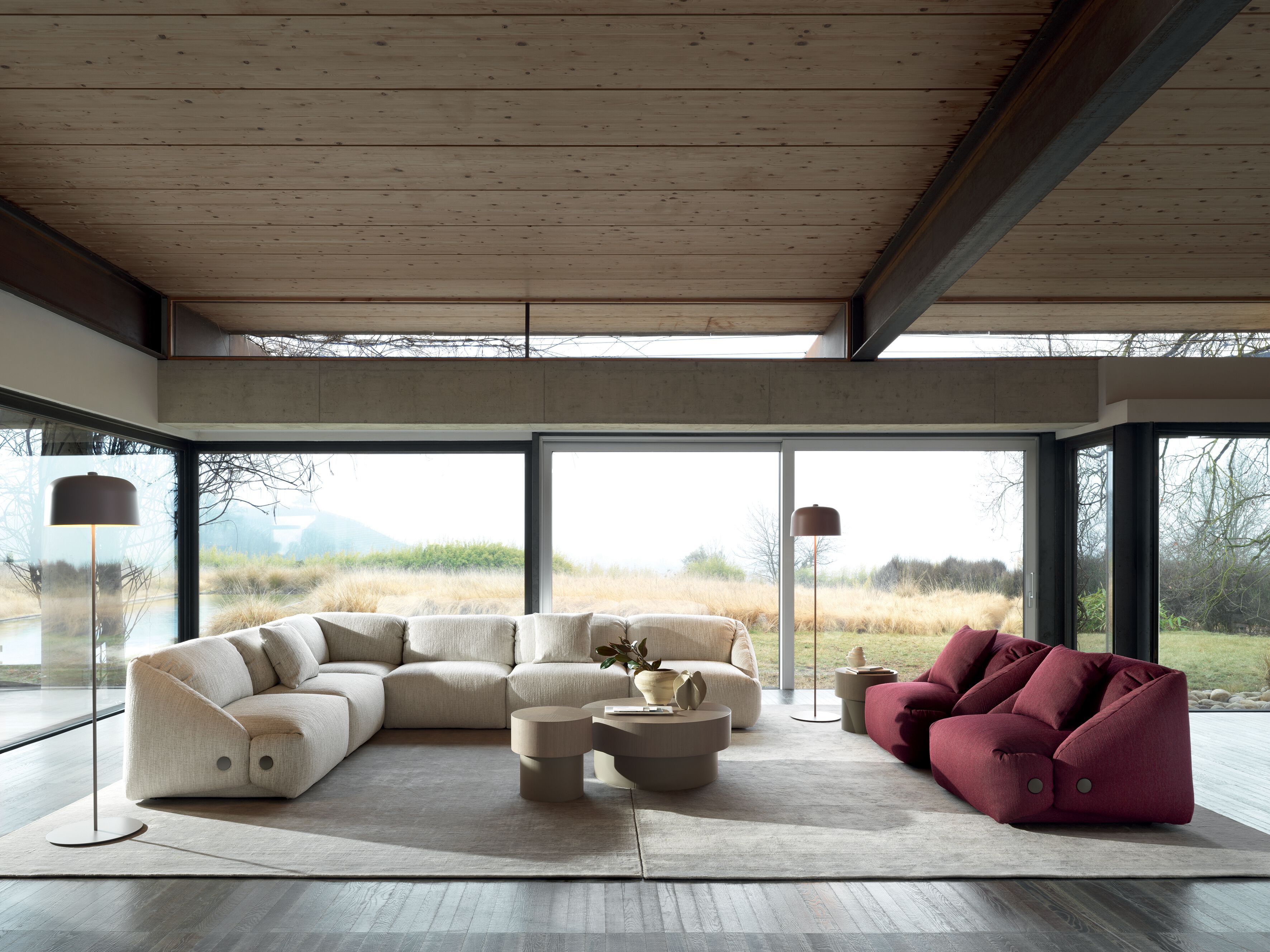 Модульный тканевый диван Ditre Italia Melville ARCH-00006320 - Вид №3