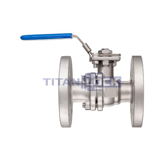 Кран шаровый фланцевый двухсоставной, нерж. 304, DN25 TL100TPFBVS TITAN LOCK  - Вид №3