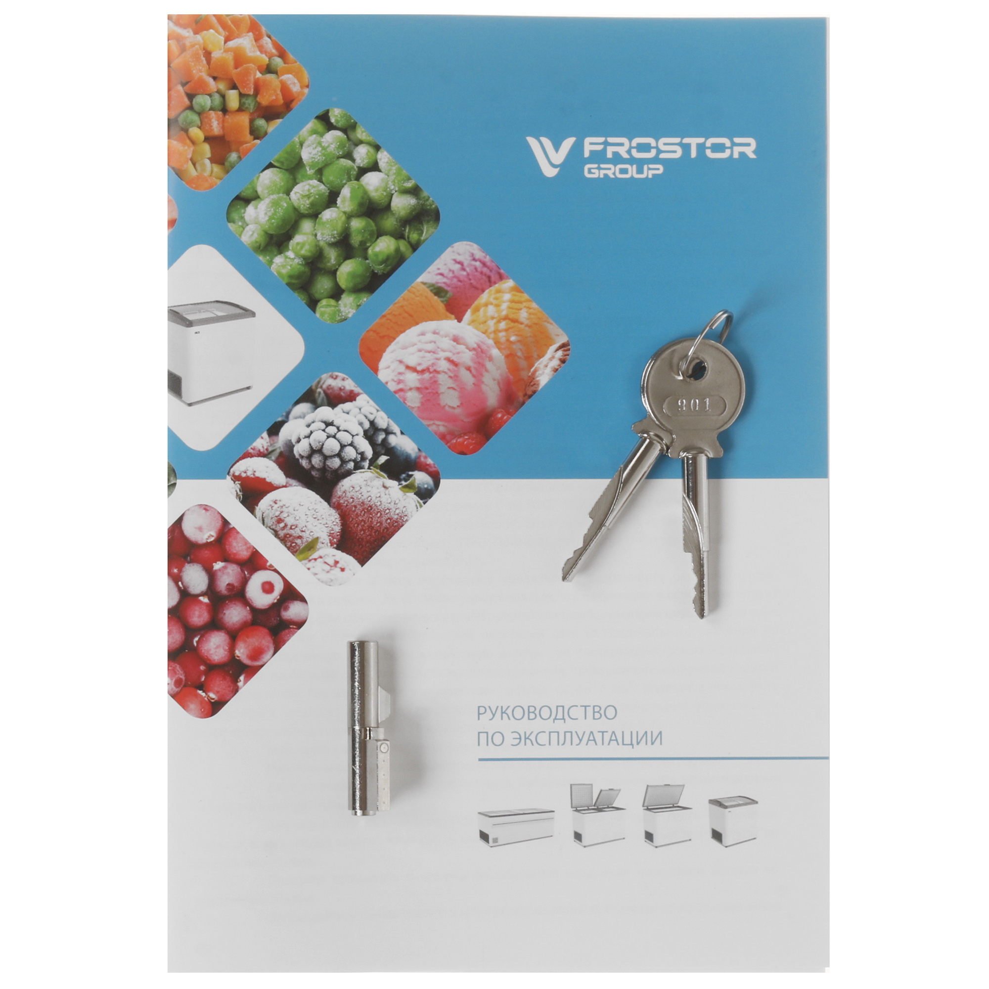 1229585 Морозильный ларь Frostor Gellar FG 600 C белый, синий STDN-0133751 - Вид №7