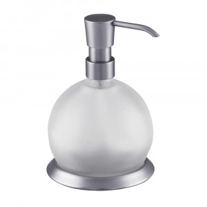 102124180  Дозатор жидкого мыла со столешницей Glass Globe