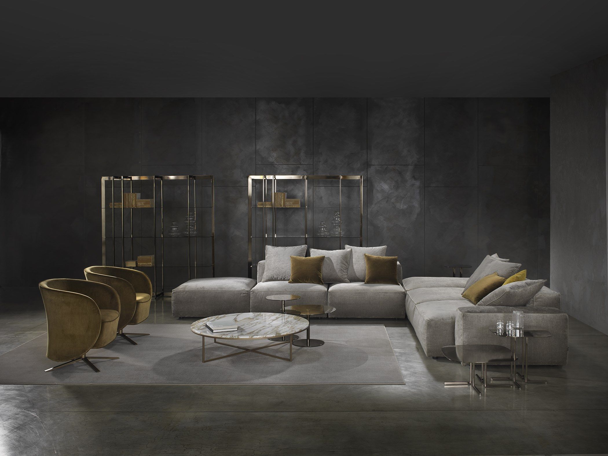 Угловой диван из ткани Marelli GARY ARCH-00126881 - Вид №12