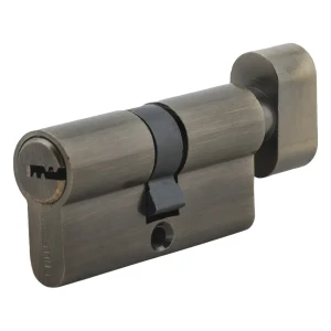Цилиндр перфорированный Al 60 C T01 AB ключ-вертушка, бронза 14252399 STLM-2040648