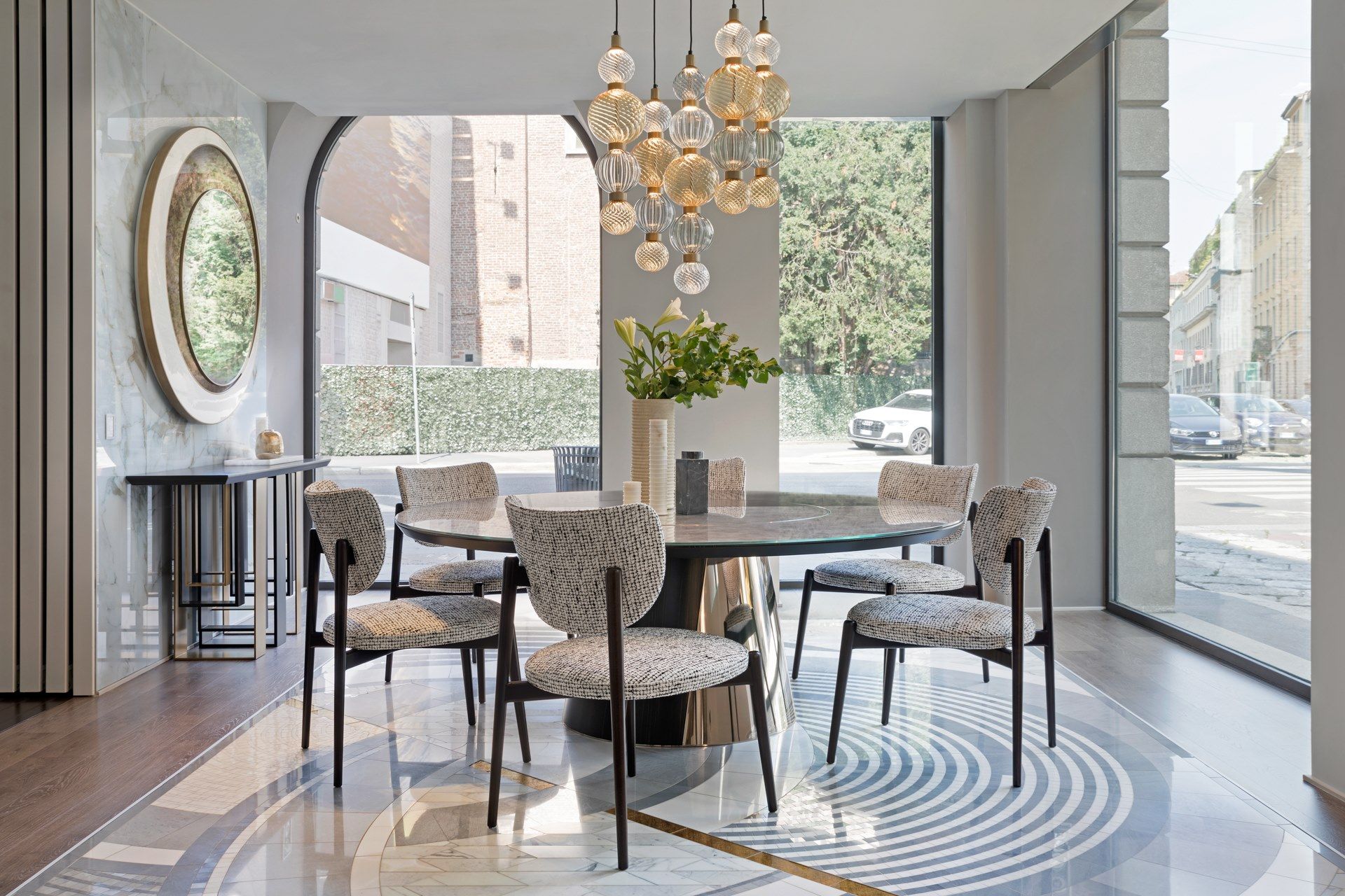 Тканевый стул с открытой спинкой Sicis Thea ARCH-00030499 - Вид №1