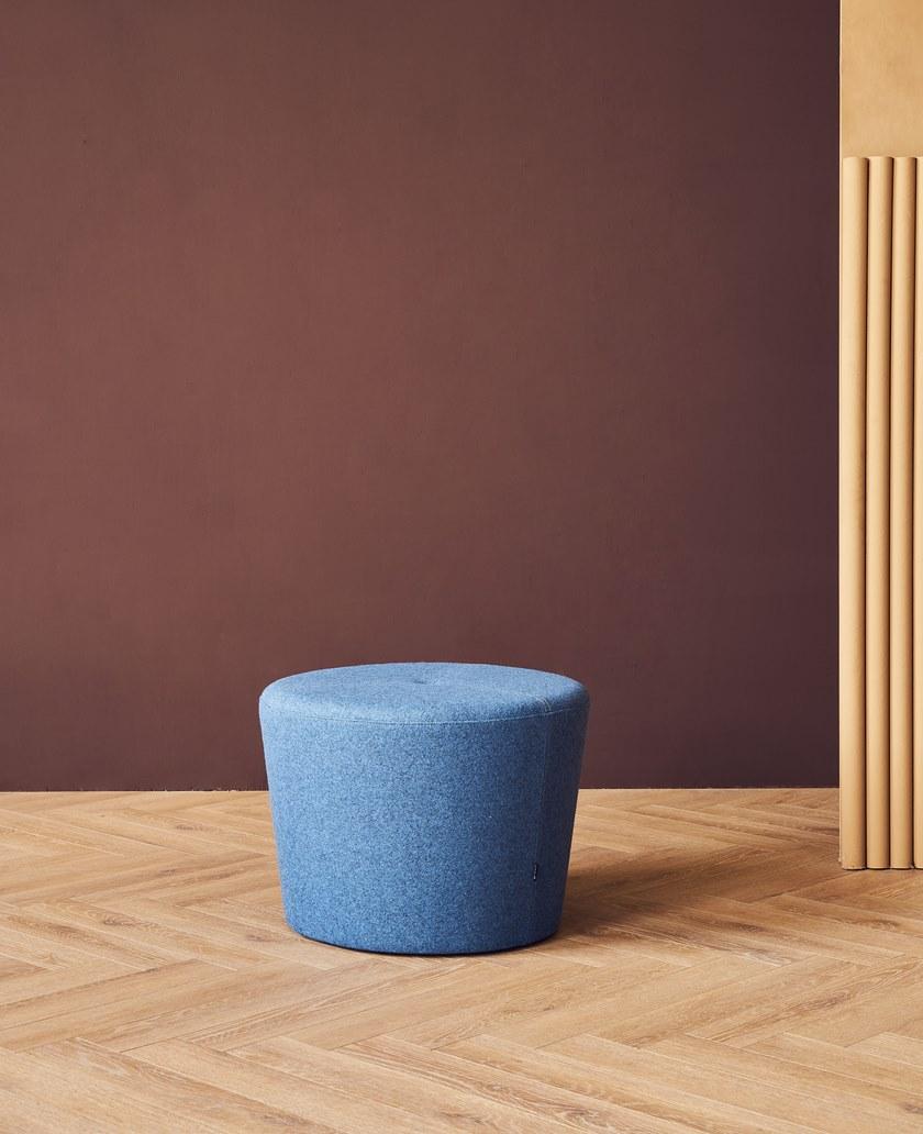 Grado Design Пуф из овальной ткани с обивкой Lotus sun-id-1393238 - Вид №5