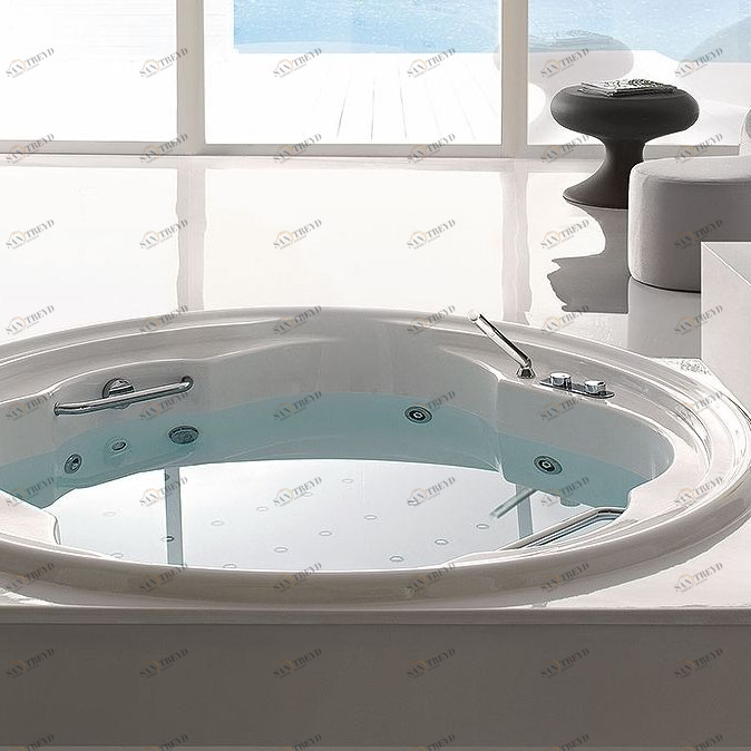 Ванна встроенная с гидроаэромассажем и пультом управления V659A Gruppo treesse Ninfa