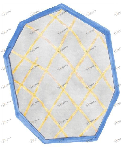 Tapis Rouge Ковер ручной работы из шерсти и шелка Frozen Tr1482