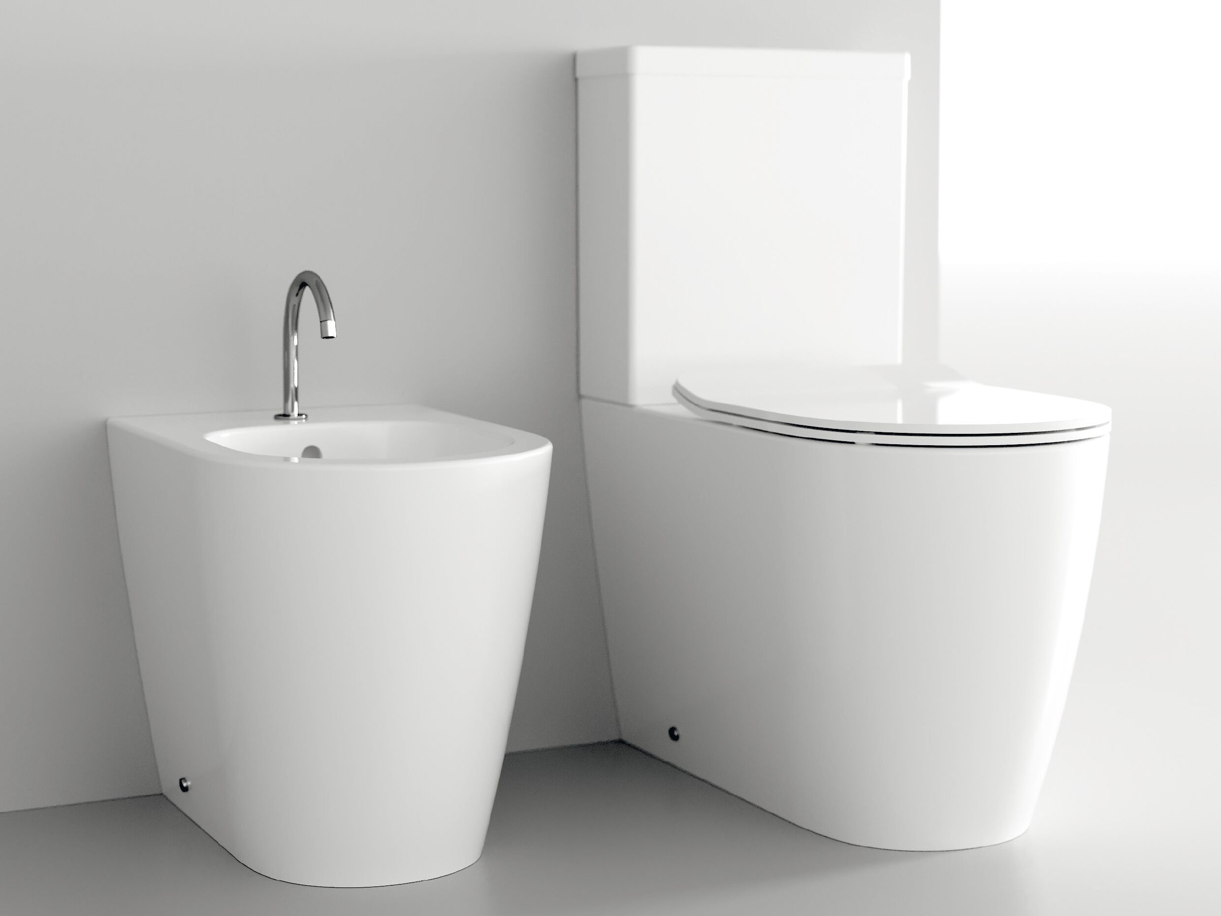 Керамический цельный туалет Domus Falerii Leaf Medium ARCH-00053128