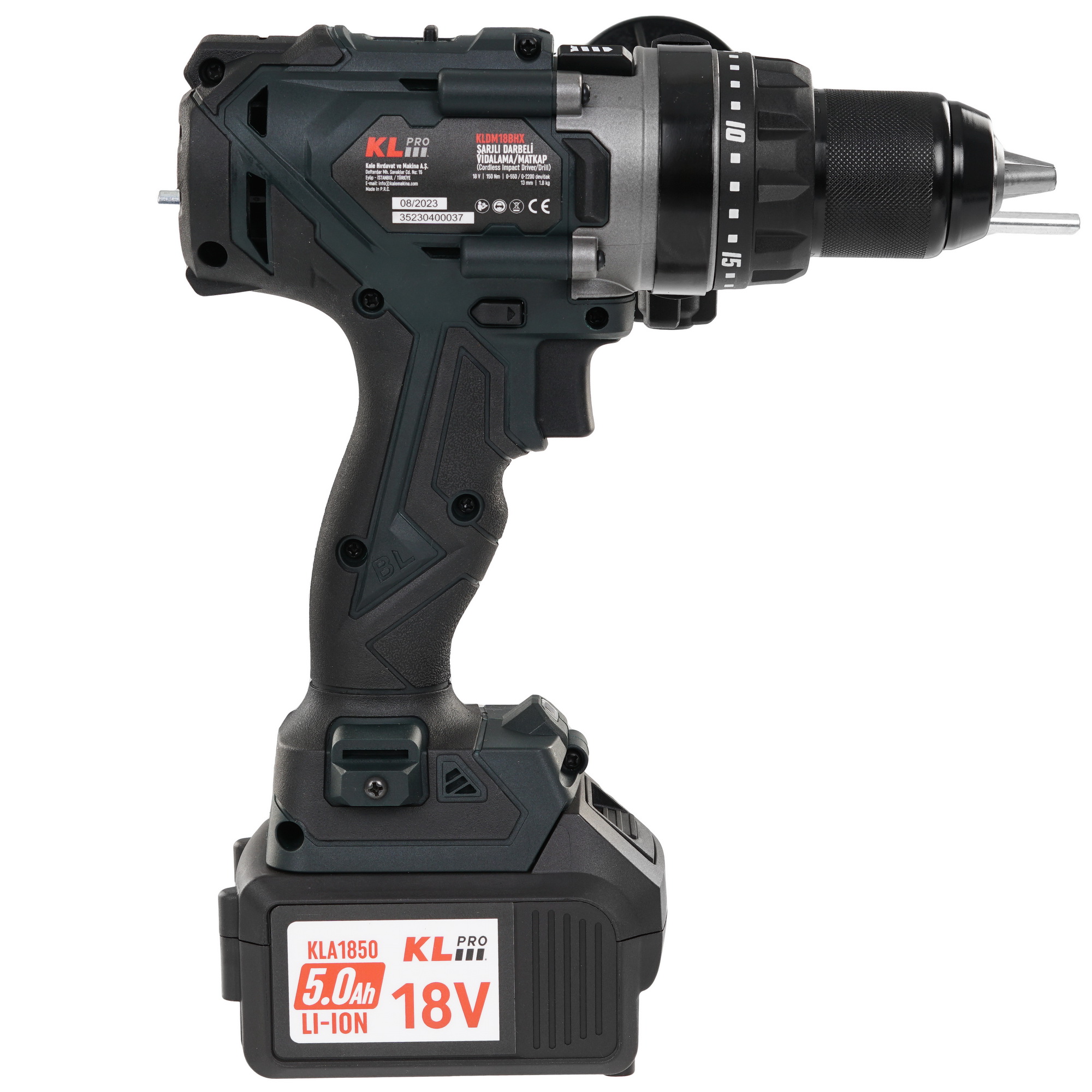 Дрель-шуруповерт KLPRO KLDM18BHX-50 9154014 STDN-0070601 - Вид №2
