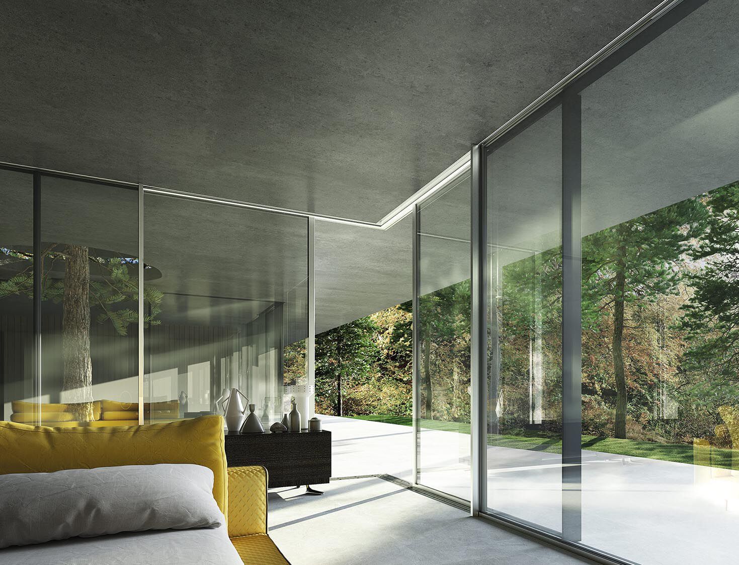 Алюминиевые раздвижные окна D&V Serramenti ASE 67 PD ARCH-00130863 - Вид №1