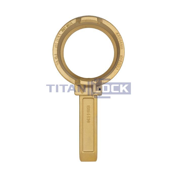 Соединение TankWagen, рукоятка, латунь, TLLR80BR TITAN LOCK  - Вид №1