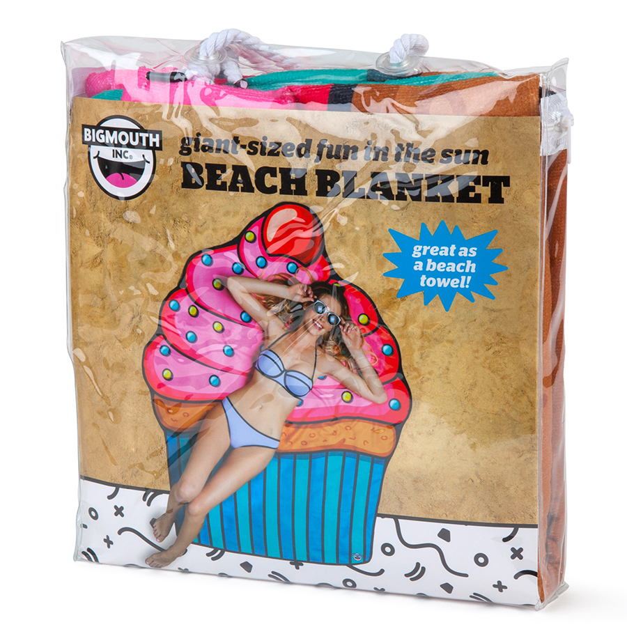 BMBTCC Покрывало пляжное , cupcake BigMouth  - Вид №3