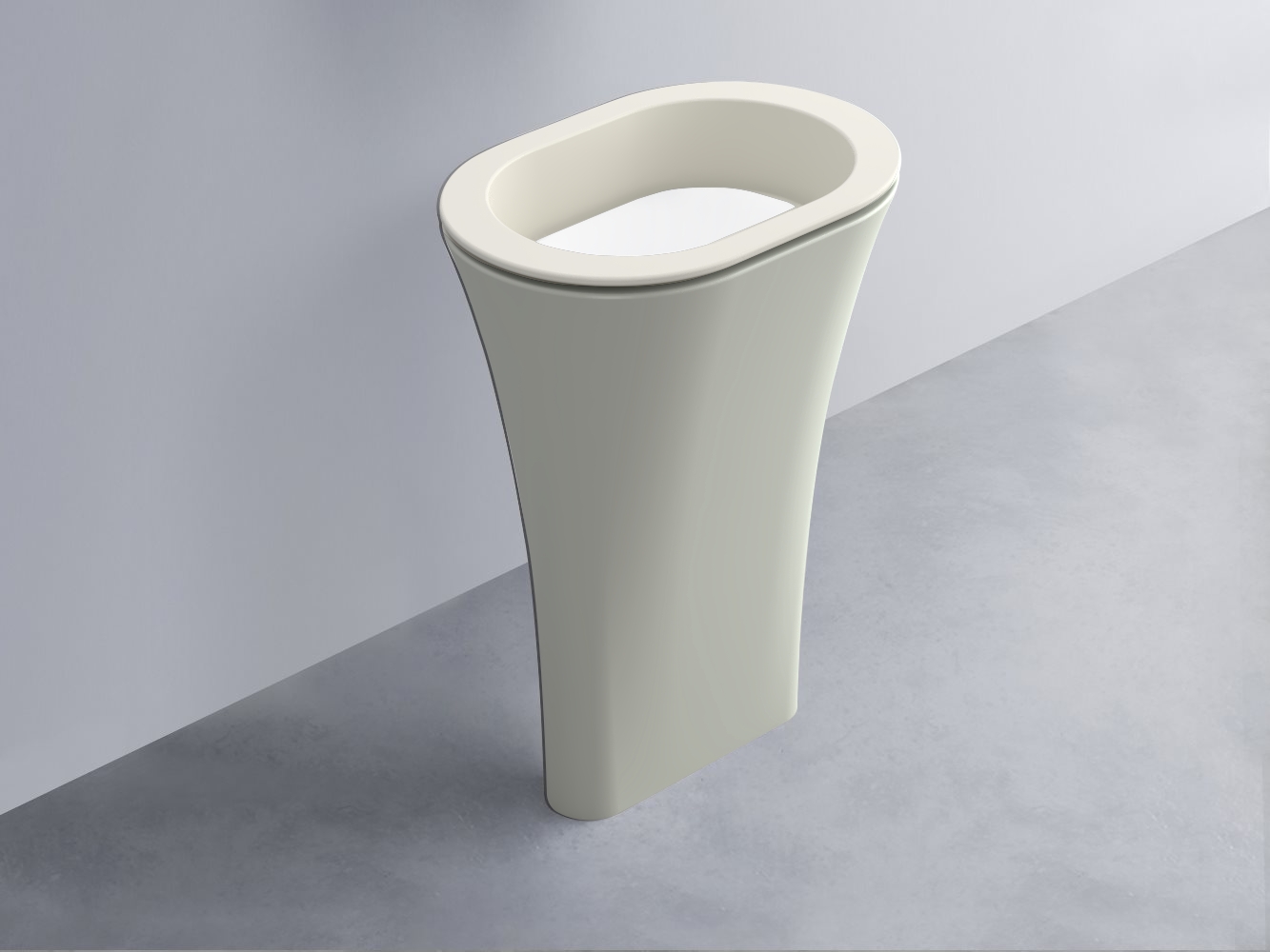 AMLA65-TL+AMPILO-BL+AMCOLO-PM Раковина Amedeo Ovale отдельностоящая cielo Enjoy + Amedeo Ceramica Cielo