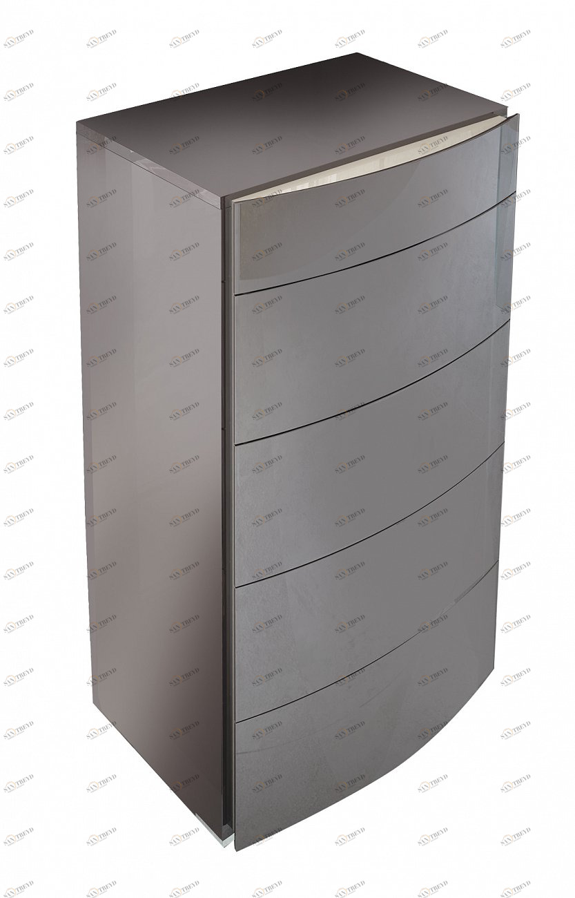 Комод высокий коричневый Strada ESF ДИЗАЙНЕРСКИЕ, КОМОДЫ STRADA 043943 Серый 