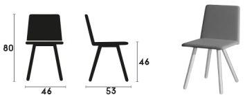 Capdell Стул из мягкой ткани Ymay sun-id-1444617 - Вид №12