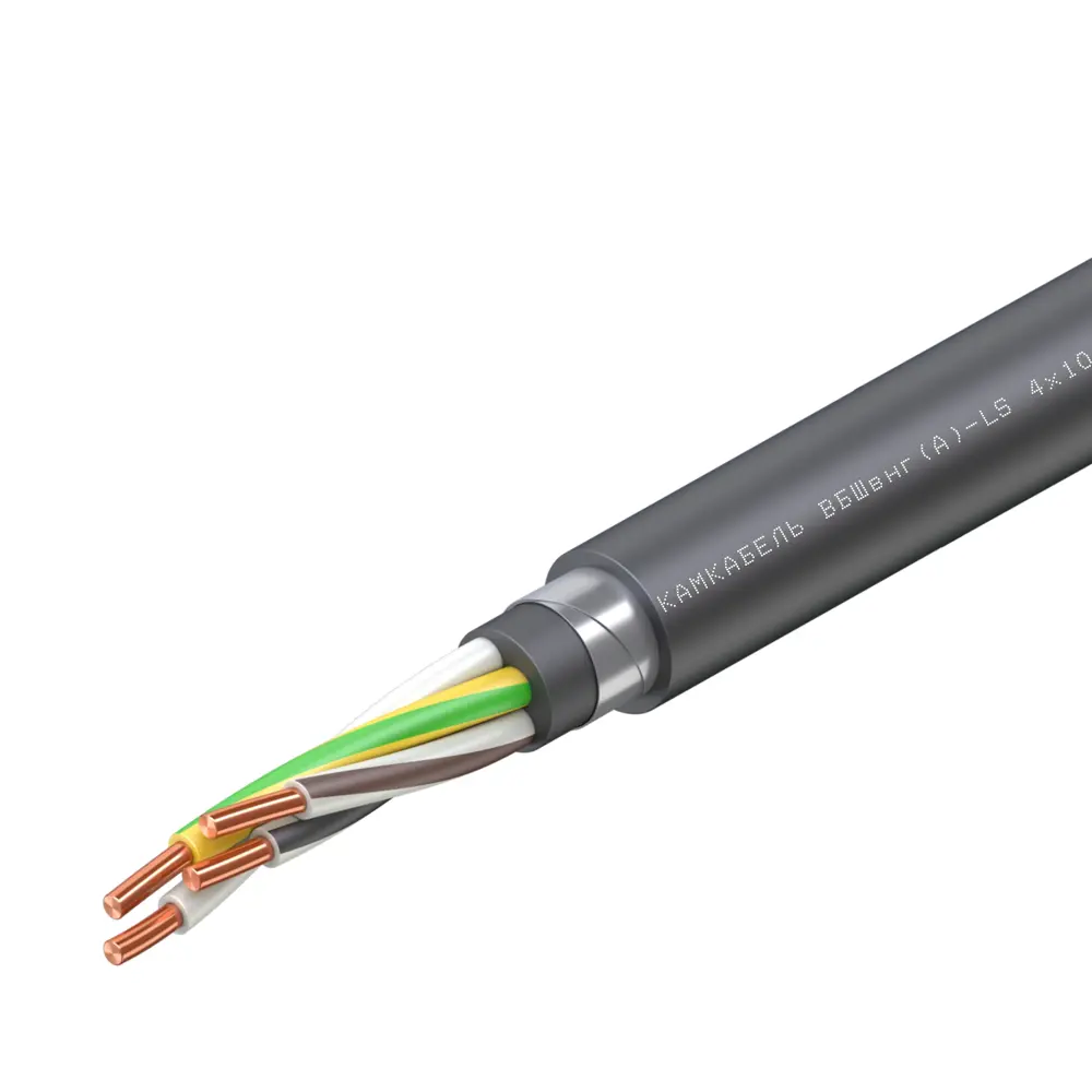 Кабель силовой КАМКАБЕЛЬ ВБШвнг(А)-LS 4x10 мм² медь 84859844 STLM-1119412 - Вид №1