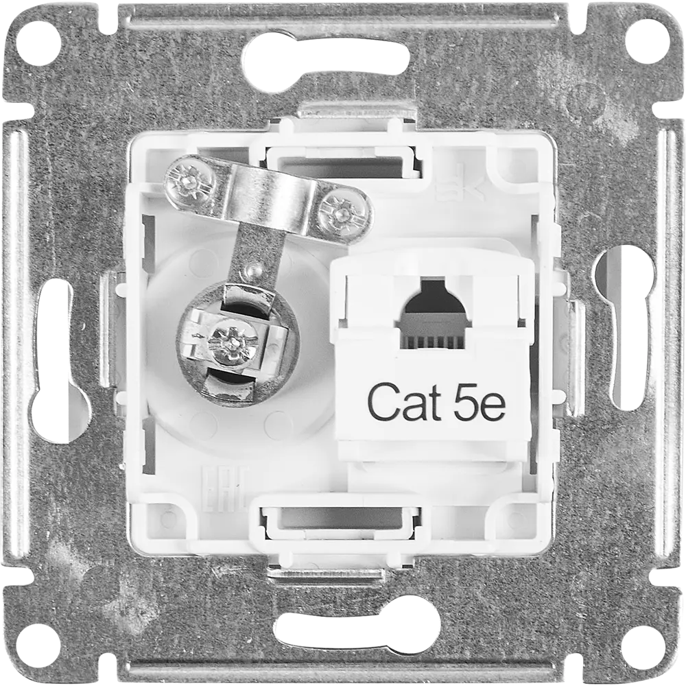 Schneider Electric Glossa - двойная компьютерная розетка RJ45 с TV-выходом 86710165 STLM-0070785 - Вид №3